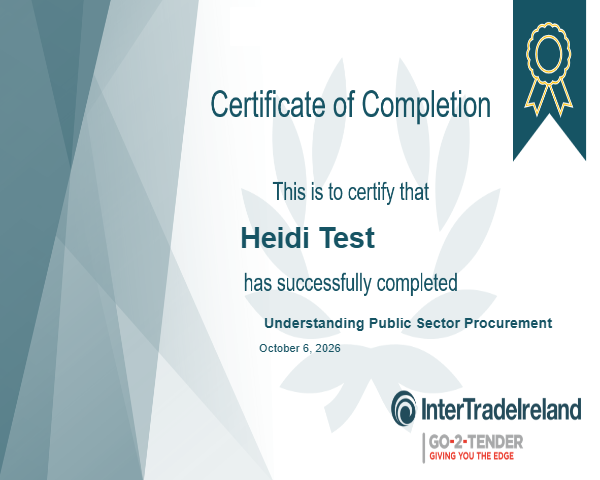 Understanding Public Sector Procurement Certificate